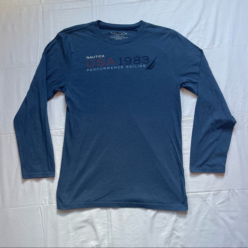 Nautica USA 1983 Graphic Long Sleeve T-shirt